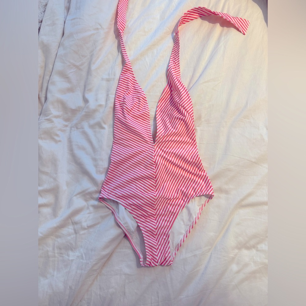 Solid & Striped One Piece